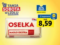 Masło osełka 300g w Lidlu
