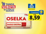 Masło osełka 300g w Lidlu